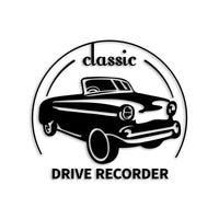 ドライブレコーダー classic カッティングステッカー st-1235-01