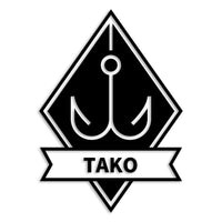 タコ カッティングステッカー st-707-16