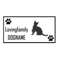 ベンガル 文字入れ可能 カッティングステッカー st-20-170