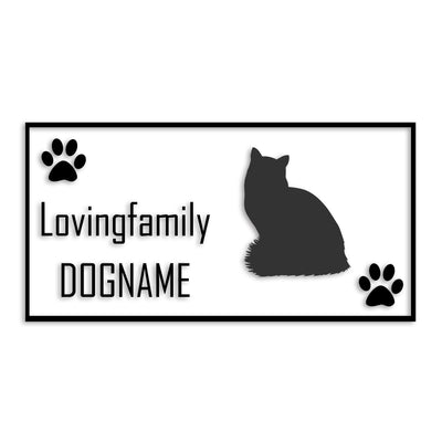 ラグドール 文字入れ可能 カッティングステッカー st-20-175