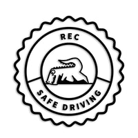REC 恐竜 カッティングステッカー st-1139-01