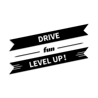 レベルアップ DRIVE カッティングステッカー st-1195-01