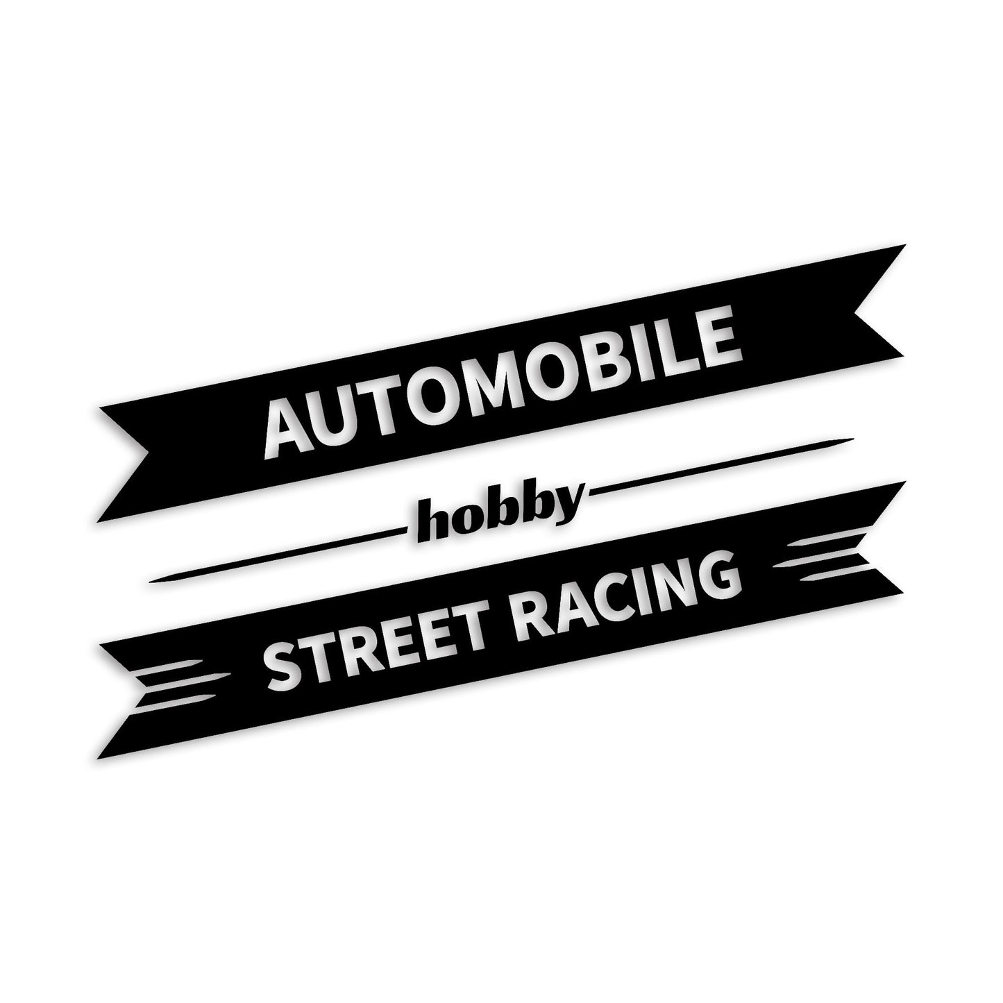 ストリートレーシング AUTOMOBILE カッティングステッカー st-1205-01