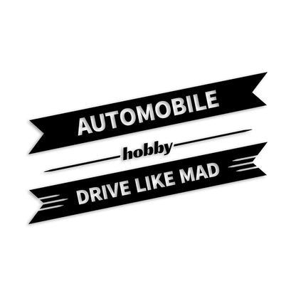 DRIVELIKEMAD AUTOMOBILE カッティングステッカー st-1208-01