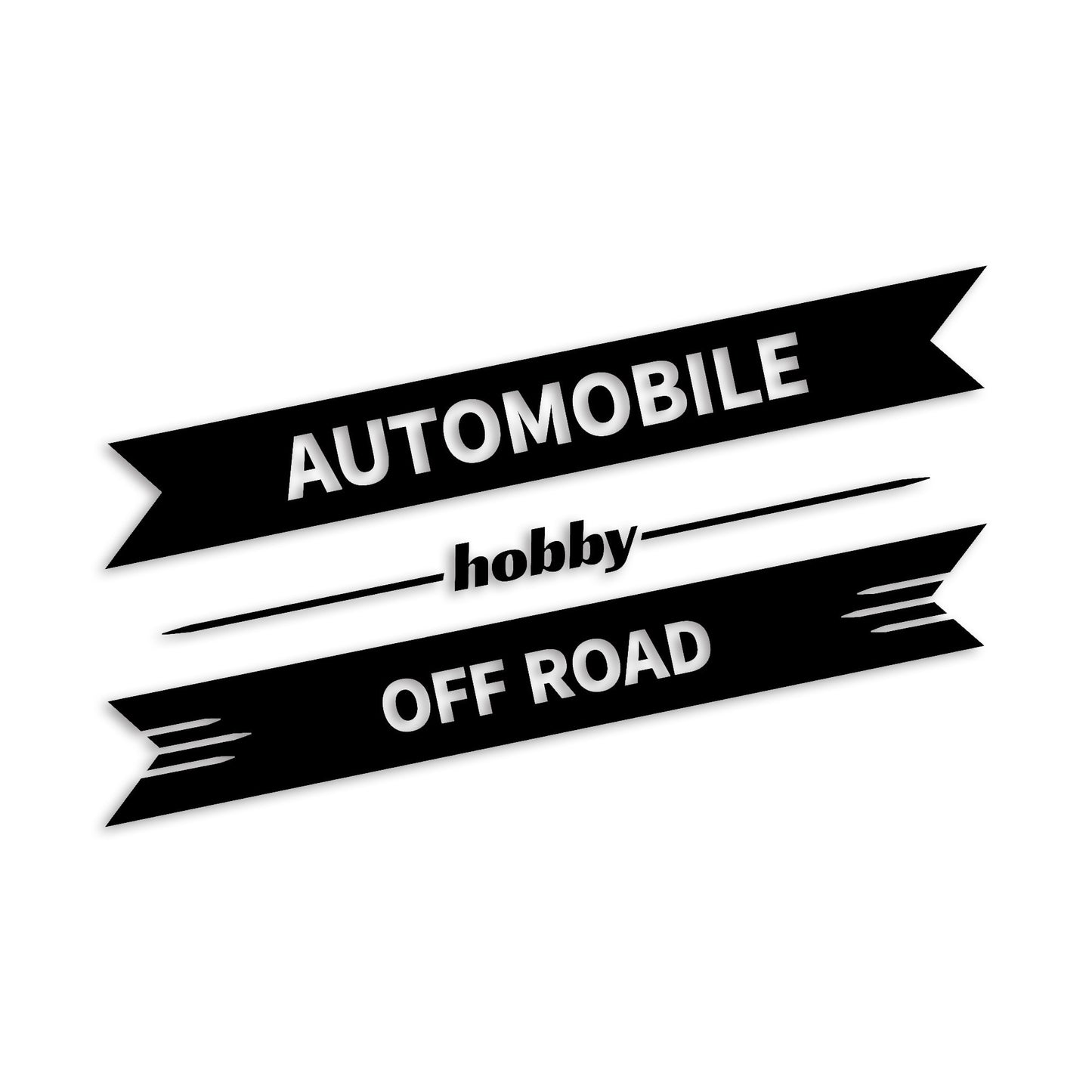 オフロード AUTOMOBILE カッティングステッカー st-1213-01