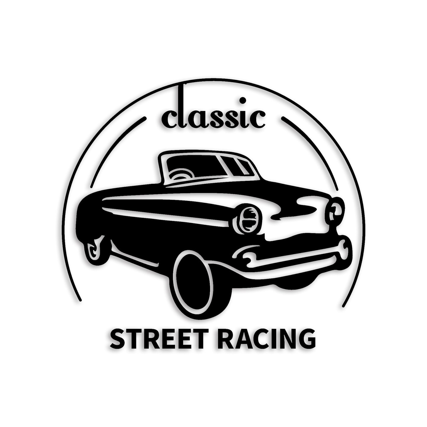 ストリートレーシング classic カッティングステッカー st-1225-01