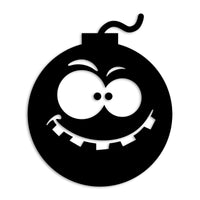 ばくだん 爆弾 カッティングステッカー 368-01