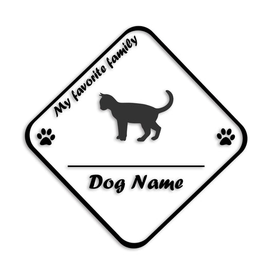 オシキャット 文字入れ可能 ペット 猫 カッティング ステッカー (st-11-142)