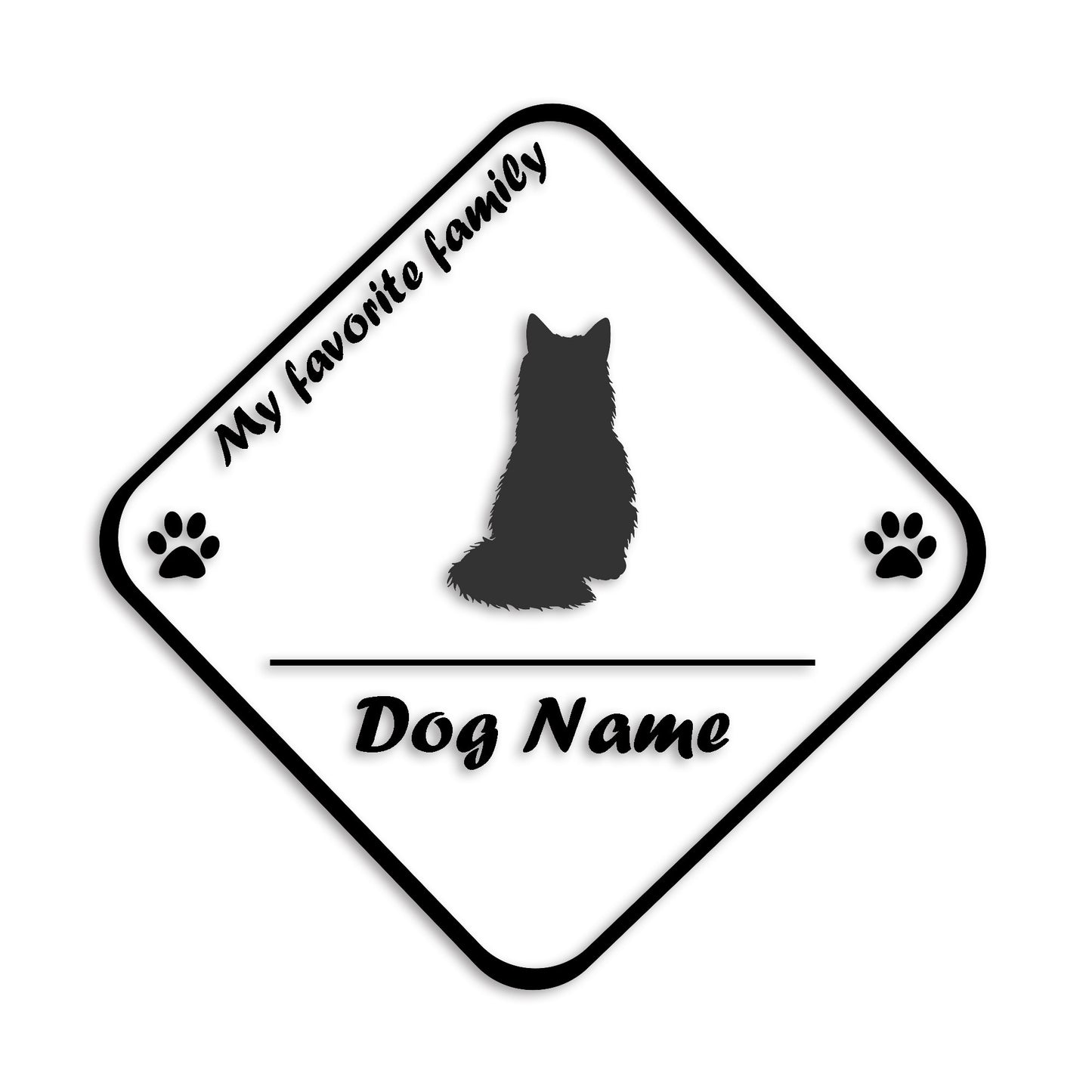 ソマリ 文字入れ可能 ペット 猫 カッティング ステッカー (st-11-157)