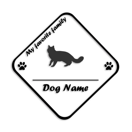 ターキッシュバン 文字入れ可能 ペット 猫 カッティング ステッカー (st-11-158)