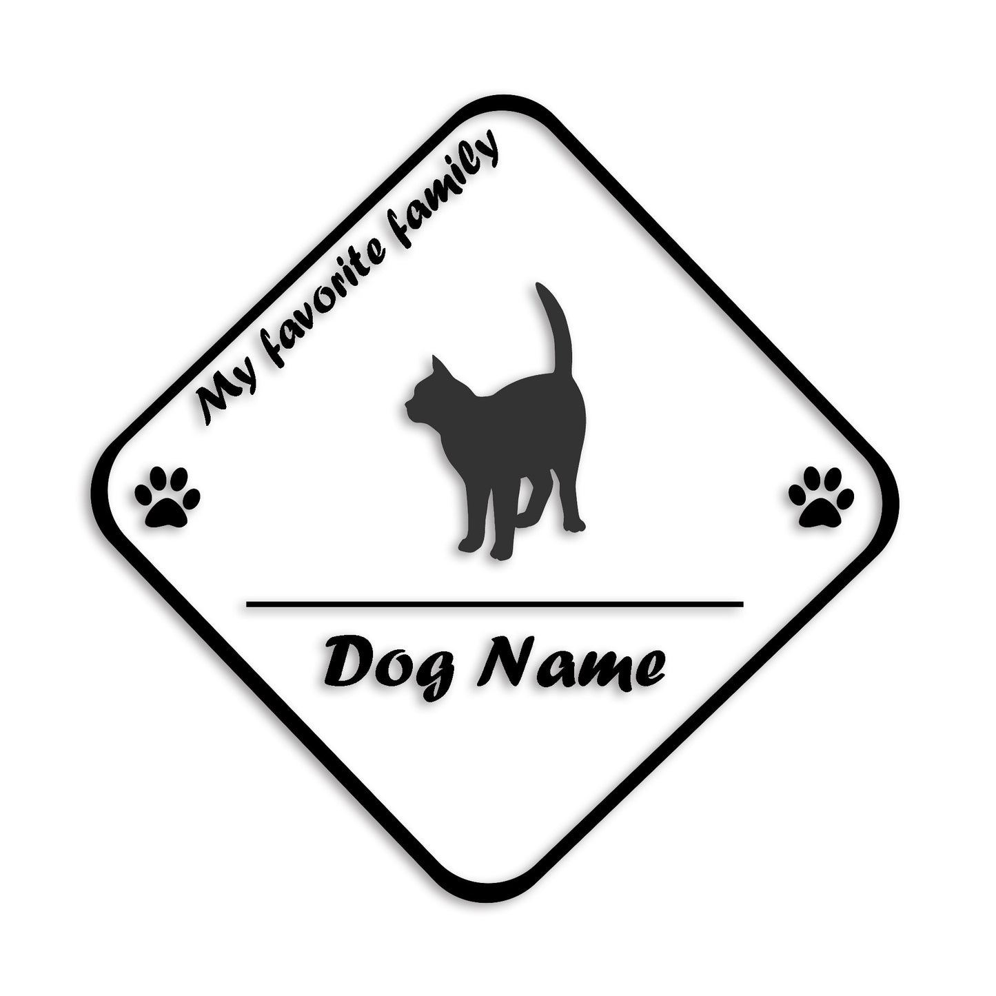 トンキニーズ 文字入れ可能 ペット 猫 カッティング ステッカー (st-11-161)