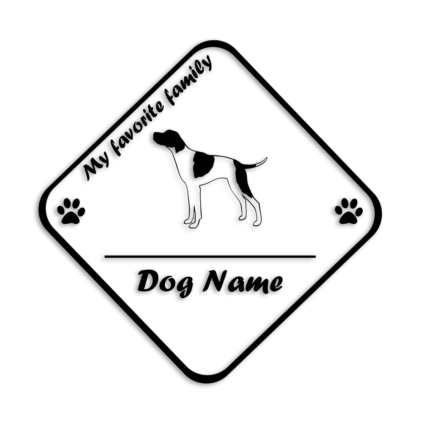 ポインター 文字入れ可能 ペット 犬 カッティング ステッカー (st-11-93)