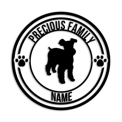 ミニチュアシュナウザー 文字入れ可能 ペット 犬 カッティング ステッカー (st-132-108)