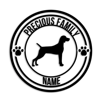 ワイマラナー 文字入れ可能 ペット 犬 カッティング ステッカー (st-132-118)