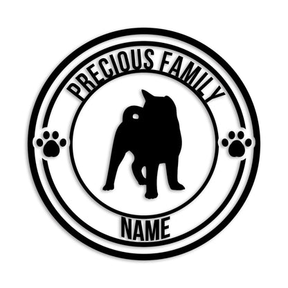 秋田犬 文字入れ可能 ペット 犬 カッティング ステッカー (st-132-126)