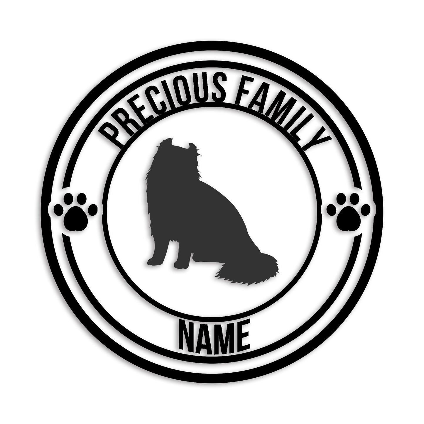 アメリカンカール 文字入れ可能 ペット 猫 カッティング ステッカー (st-132-133)