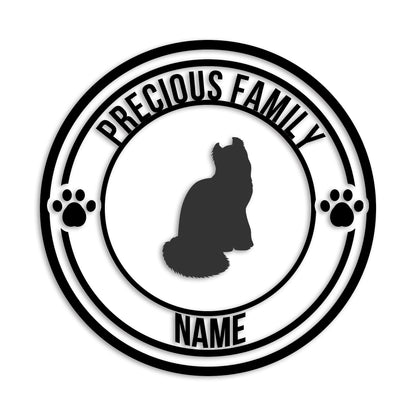 アメリカンカール 文字入れ可能 ペット 猫 カッティング ステッカー (st-132-134)