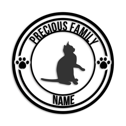 エジプシャンマウ 文字入れ可能 ペット 猫 カッティング ステッカー (st-132-141)