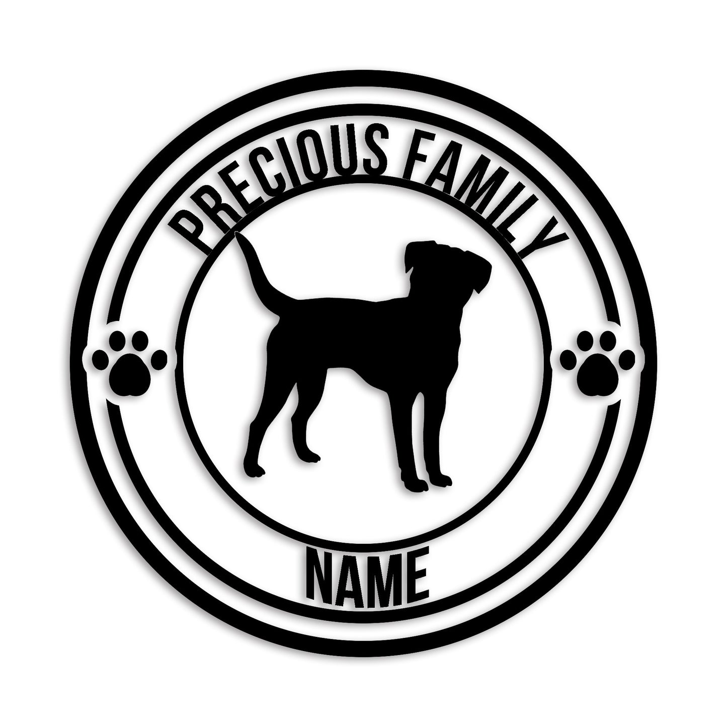 ボーダーテリア 文字入れ可能 ペット 犬 カッティング ステッカー (st-132-96)