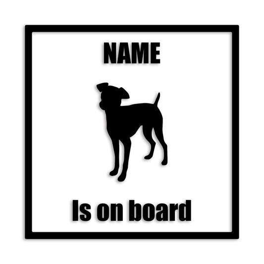 ミニチュアピンシャー 文字入れ可能 ペット 犬 カッティング ステッカー (st-133-109)