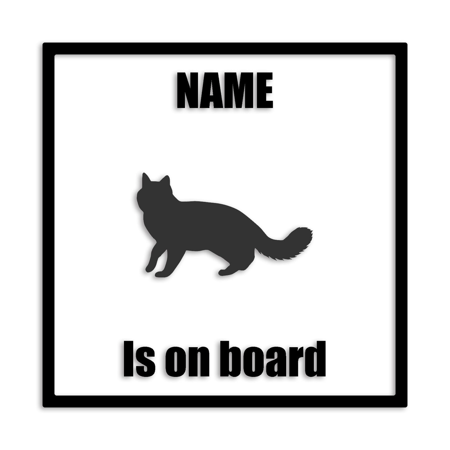 ターキッシュバン 文字入れ可能 ペット 猫 カッティング ステッカー (st-133-158)