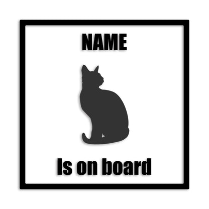 トンキニーズ 文字入れ可能 ペット 猫 カッティング ステッカー (st-133-160)