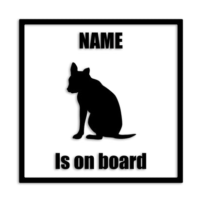 ブルテリア 文字入れ可能 ペット 犬 カッティング ステッカー (st-133-86)