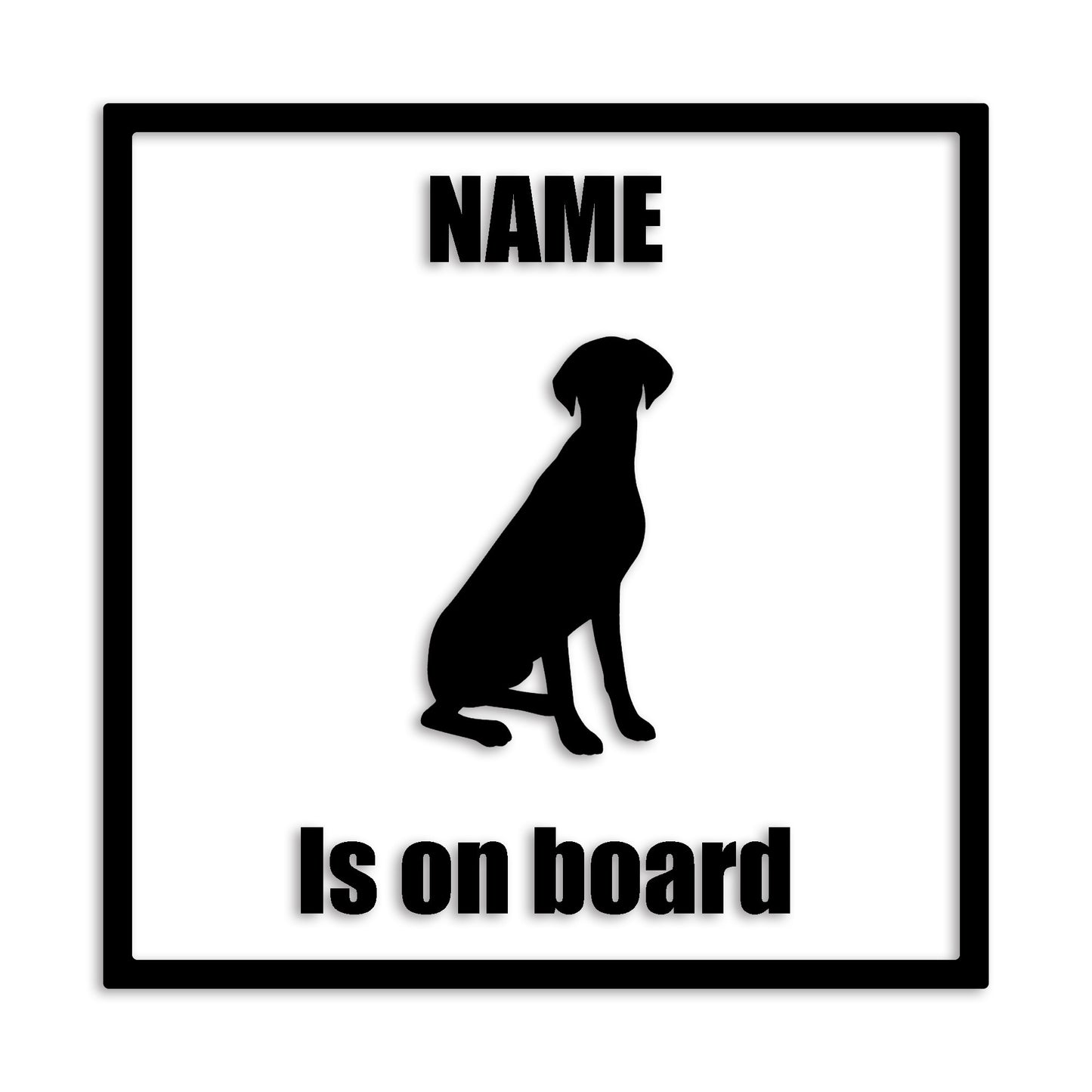 ポインター 文字入れ可能 ペット 犬 カッティング ステッカー (st-133-91)