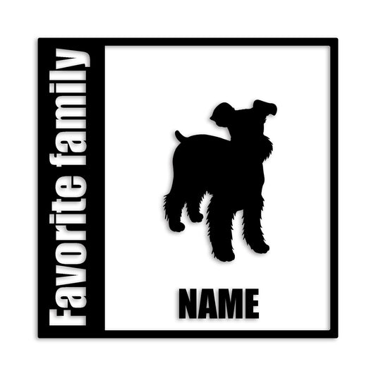 ミニチュアシュナウザー 文字入れ可能 ペット 犬 カッティング ステッカー (st-134-108)