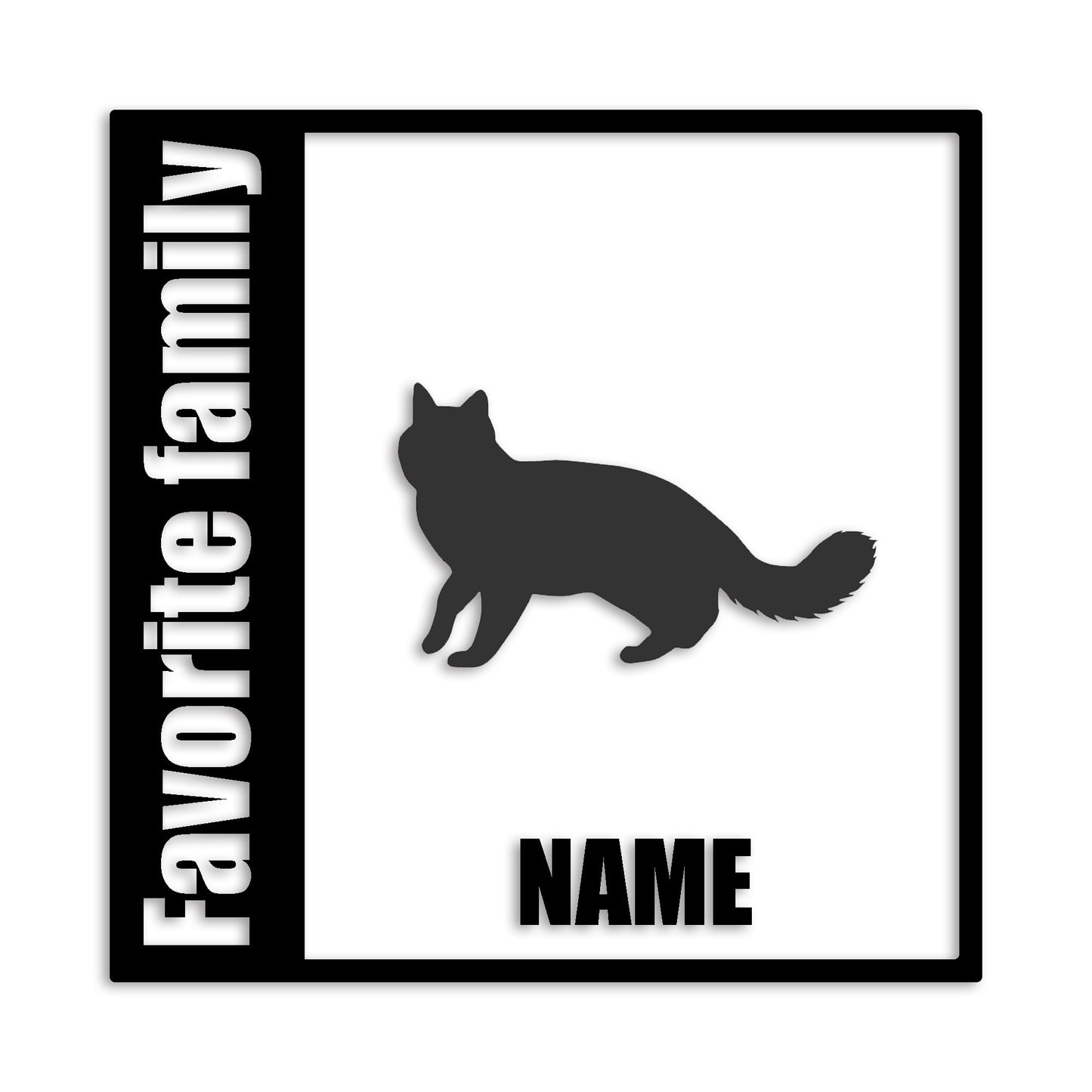 ターキッシュバン 文字入れ可能 ペット 猫 カッティング ステッカー (st-134-158)