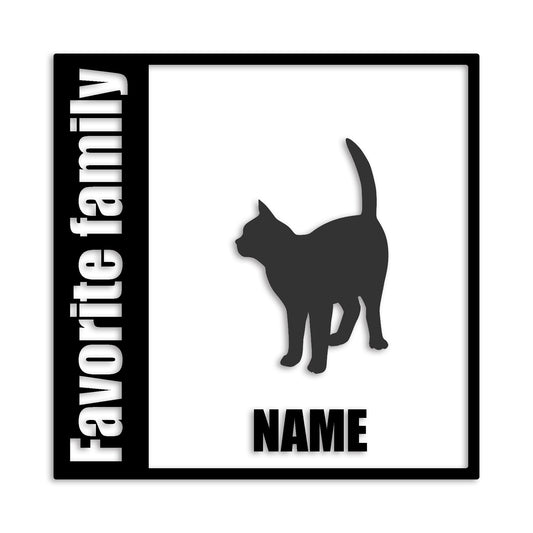 トンキニーズ 文字入れ可能 ペット 猫 カッティング ステッカー (st-134-161)