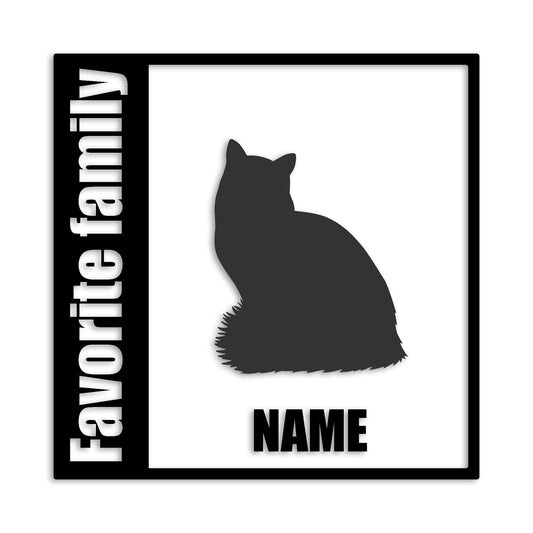 ラグドール 文字入れ可能 ペット 猫 カッティング ステッカー (st-134-175)