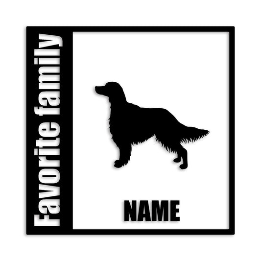 アイリッシュセッター 文字入れ可能 ペット 犬 カッティング ステッカー (st-134-2)