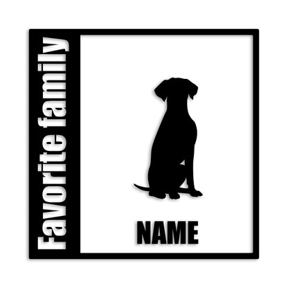 ダルメシアン 文字入れ可能 ペット 犬 カッティング ステッカー (st-134-46)