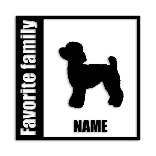 トイプードル 文字入れ可能 ペット 犬 カッティング ステッカー (st-134-56)