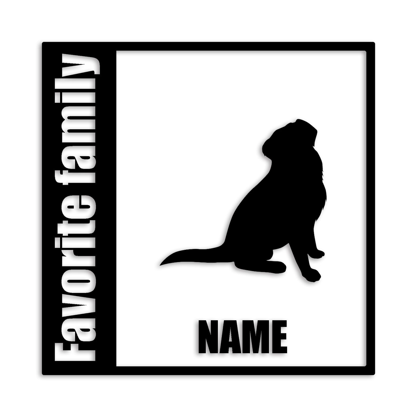 バーニーズマウンテンド 文字入れ可能 ペット 犬 カッティング ステッカー (st-134-64)