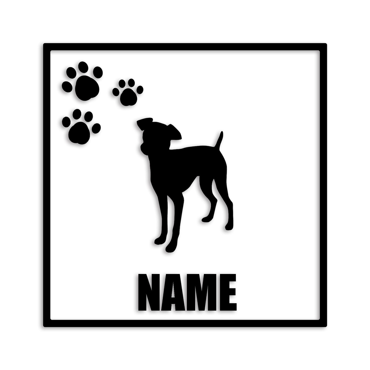 ミニチュアピンシャー 文字入れ可能 ペット 犬 カッティング ステッカー (st-135-109)