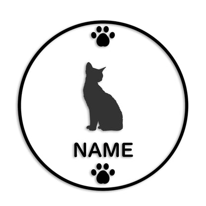 デボンレックス 文字入れ可能 ペット 猫 カッティング ステッカー (st-136-159)