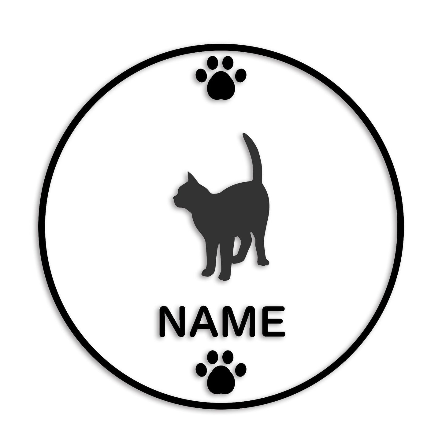 トンキニーズ 文字入れ可能 ペット 猫 カッティング ステッカー (st-136-161)