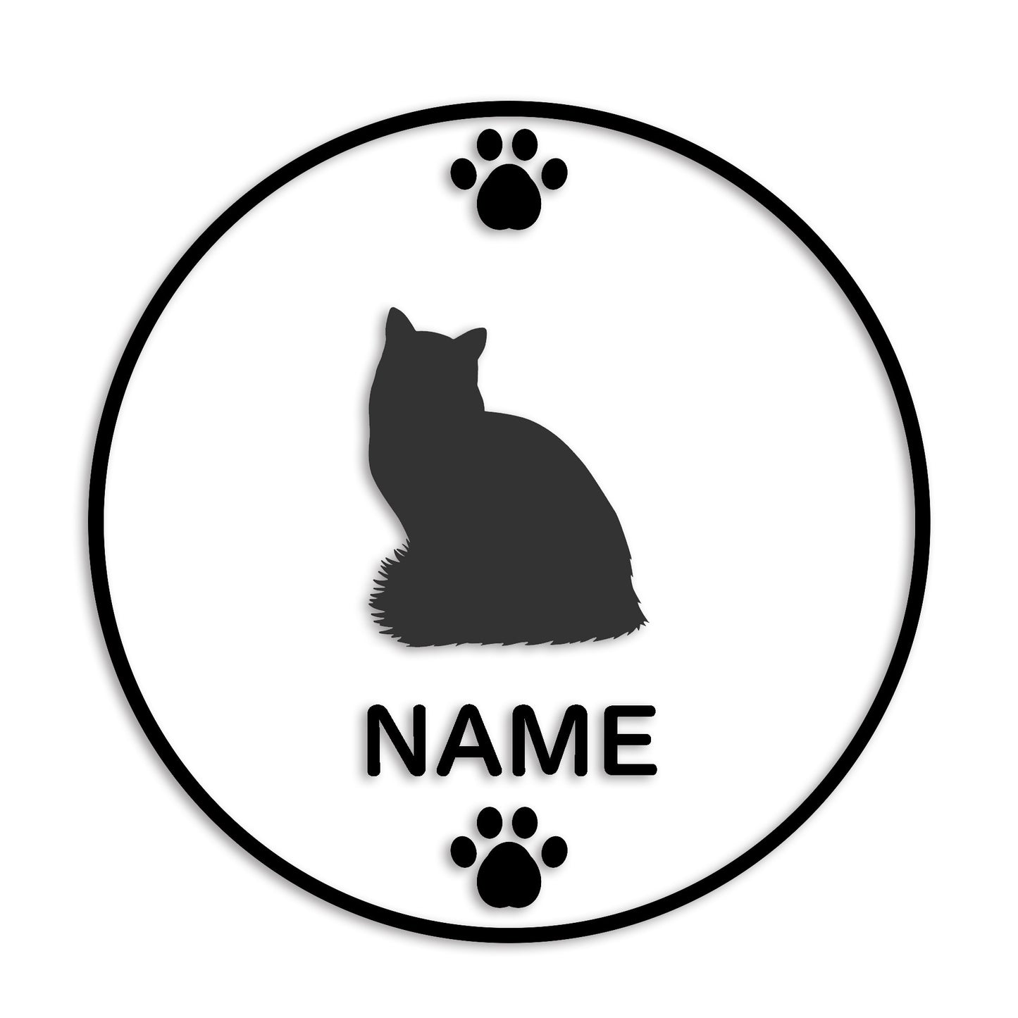 ラグドール 文字入れ可能 ペット 猫 カッティング ステッカー (st-136-175)