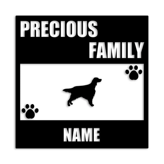 アイリッシュセッター 文字入れ可能 ペット 犬 カッティング ステッカー (st-137-1)