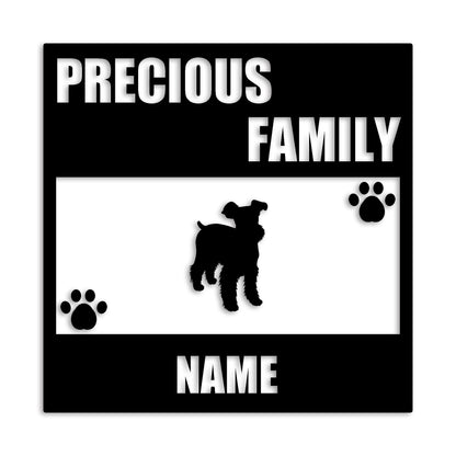 ミニチュアシュナウザー 文字入れ可能 ペット 犬 カッティング ステッカー (st-137-108)