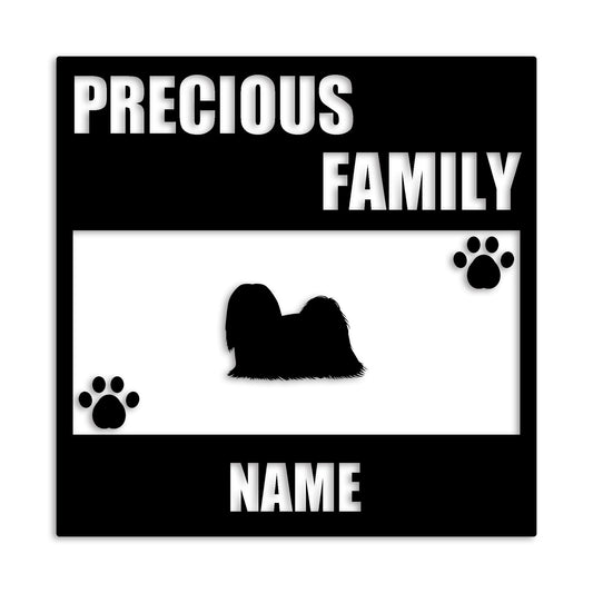 ラサアプソ 文字入れ可能 ペット 犬 カッティング ステッカー (st-137-114)