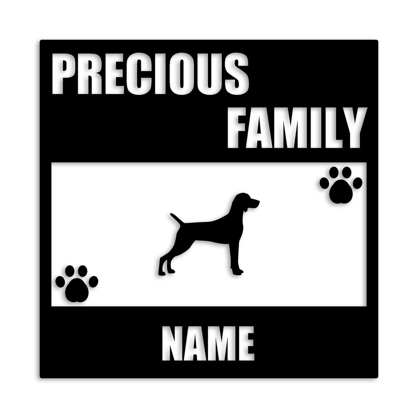 ワイマラナー 文字入れ可能 ペット 犬 カッティング ステッカー (st-137-118)