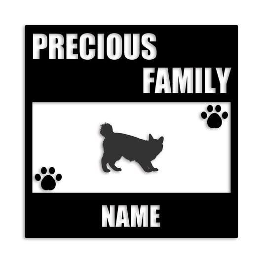 アメリカンボブテイル 文字入れ可能 ペット 猫 カッティング ステッカー (st-137-138)