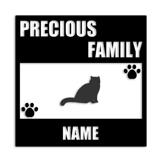 エキゾチック 文字入れ可能 ペット 猫 カッティング ステッカー (st-137-139)