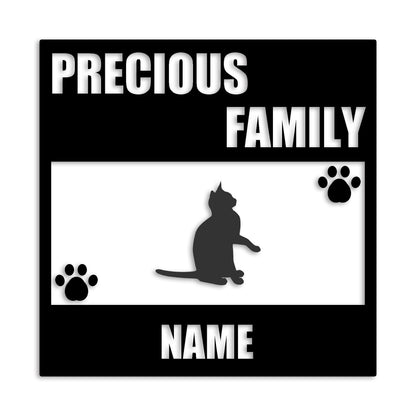 エジプシャンマウ 文字入れ可能 ペット 猫 カッティング ステッカー (st-137-141)