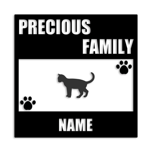 オシキャット 文字入れ可能 ペット 猫 カッティング ステッカー (st-137-142)