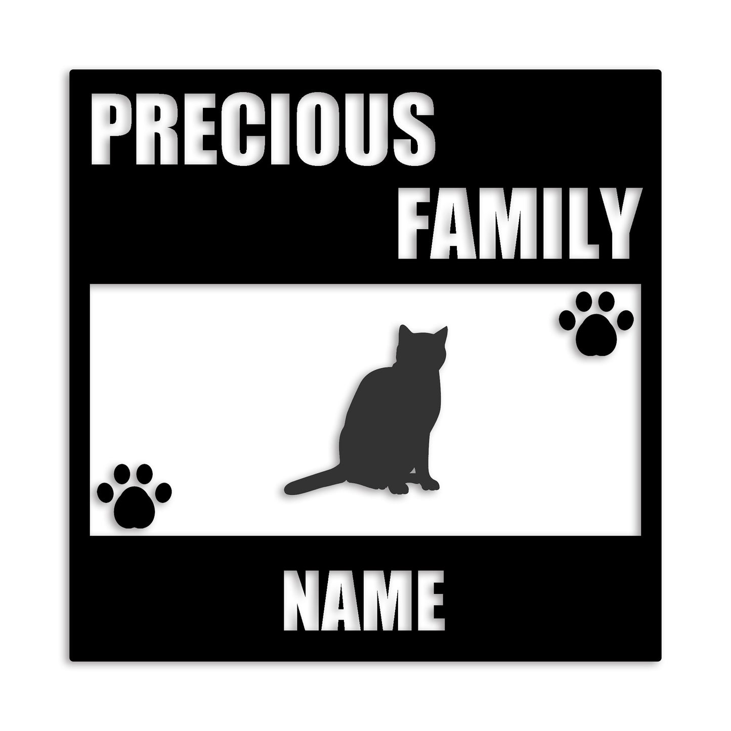 オシキャット 文字入れ可能 ペット 猫 カッティング ステッカー (st-137-143)