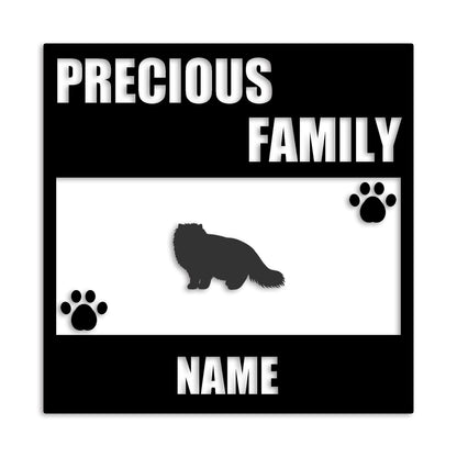 ヒマラヤン 文字入れ可能 ペット 猫 カッティング ステッカー (st-137-166)